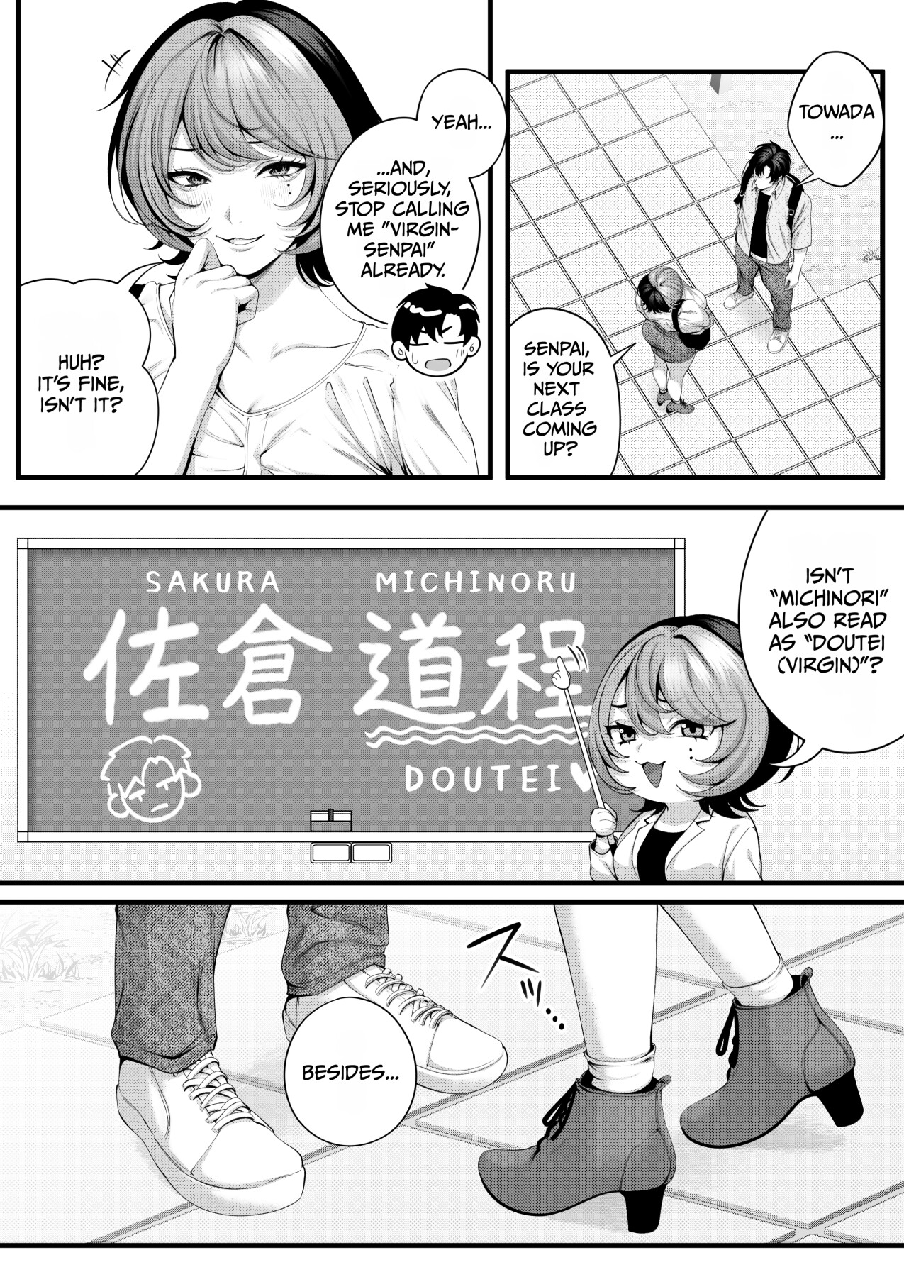 Hentai Manga Comic-The Story of How I Started Dating My Self-Proclaimed) Slutty, Cocky Junior.-Read-6